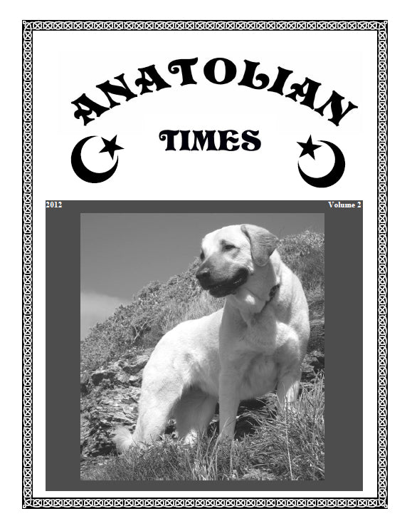 Advertisement Anatolian Times - inside FRONT cover