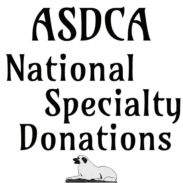 Donation: Support the 2026 National Specialty Show!
