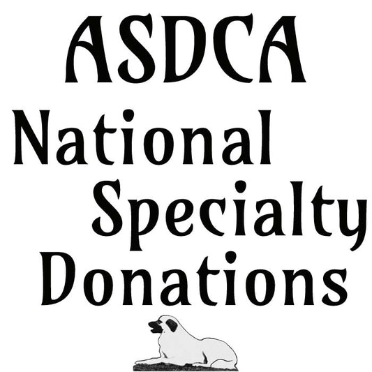 Donation: Support the 2026 National Specialty Show!